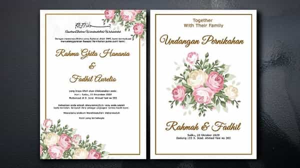 Undangan yang Membuat Hari Anda Berkesan: Percetakan Undangan Persada di Cilacap